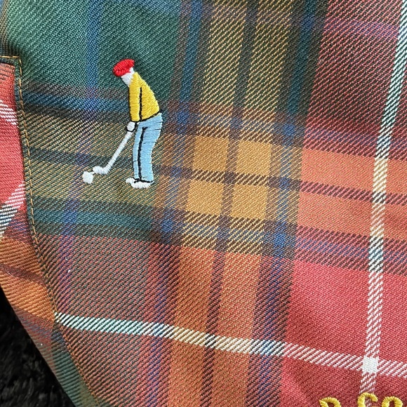 St. Andrews plaid newsboy style cap - Picture 6 of 8